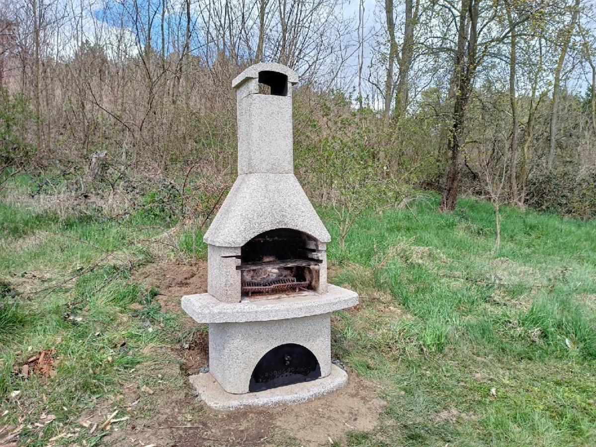 Wellness bungalov - vodní nádrž Slapy - 40km od Prahy Necin Exteriér fotografie